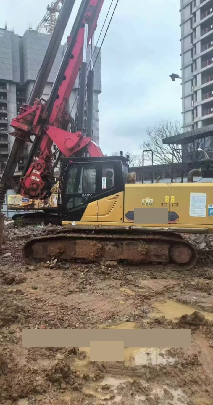2022 SANY SR125 rotary drilling rig