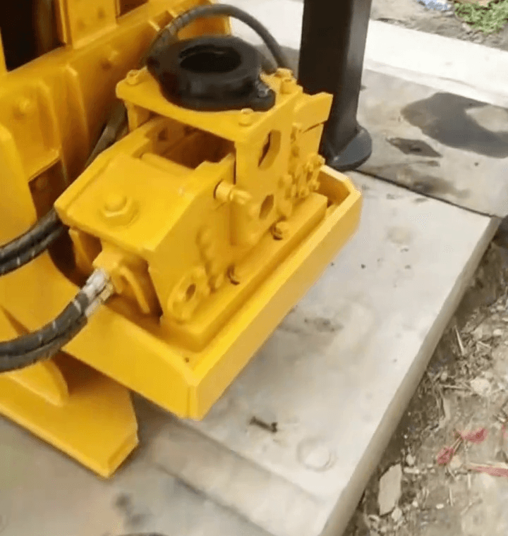 Yichuang 1200 sondaj makinesinin kelepçesi ve hidrolik parçaları
