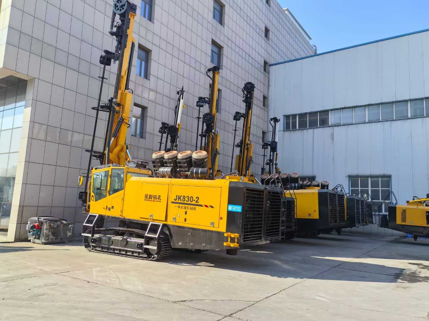 JK830-2 حفارة الصخور الهوائية المدمجة بالهيدروليك من Jinke المستعملة، عرض المصدر 6