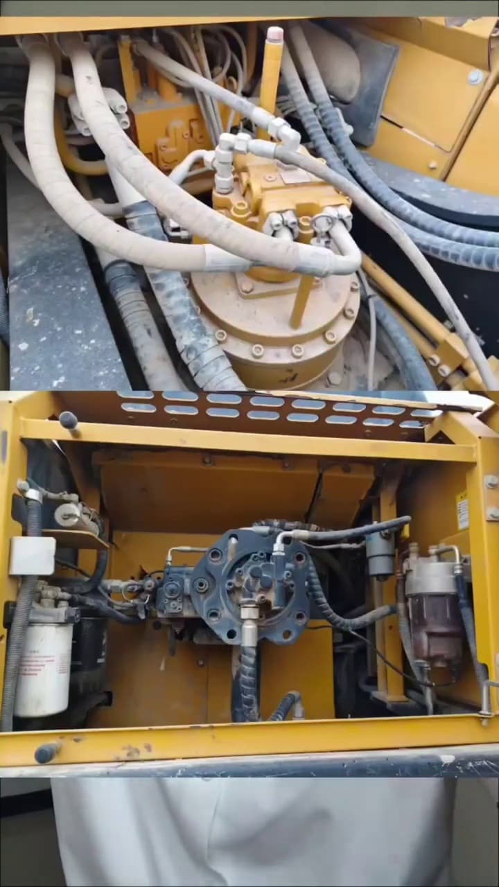 Used SANY 305 Rotary Drilling Rig interior view