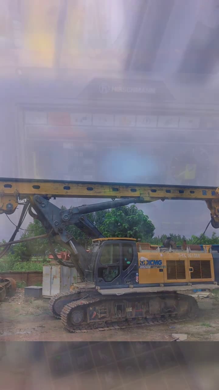XCMG XR240E Rotary Drilling Rig used equipment