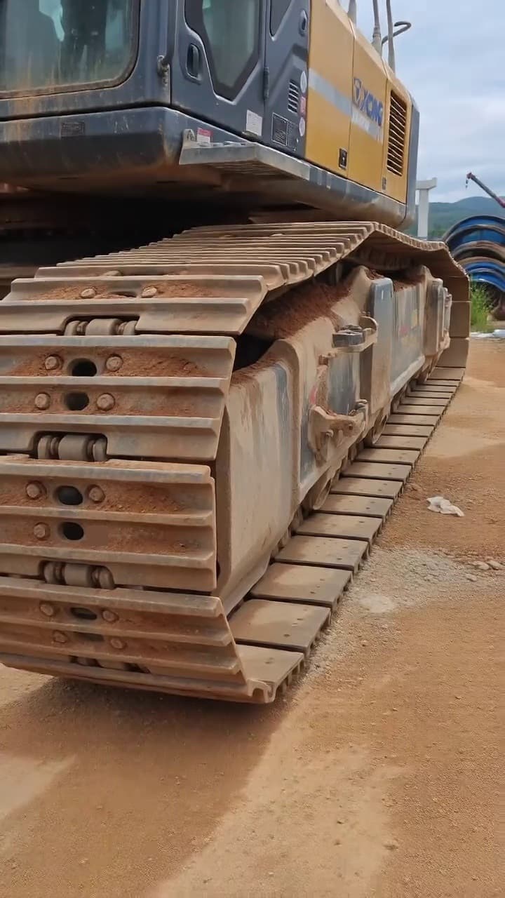 Used XCMG XR400E Rotary Drilling Rig rear view