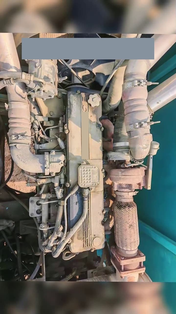 Used Sunward 220 Rotary Drilling Rig interior view