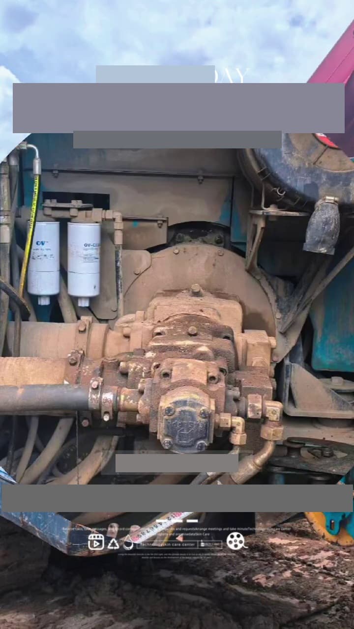 Used 山河 300H Rotary Drilling Rig interior view