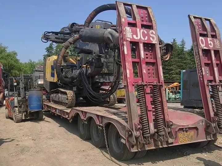 Atlas Copco D55 DTH Surface Drill Rig used equipment