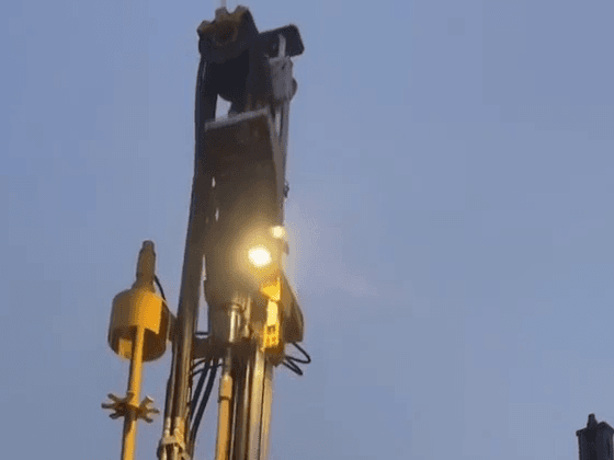 Foreuse de surface à marteau hors trou Atlas Copco ROC D7 d'occasion