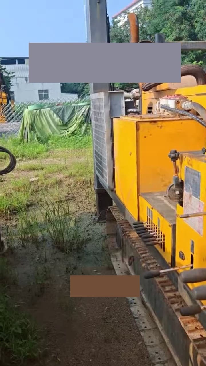 Used Yichuang 1500 Exploration Drilling Rig rear view