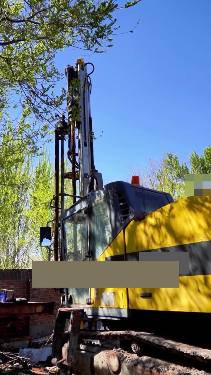 Atlas Copco FlexiROC D50 drilling-rig used equipment front view