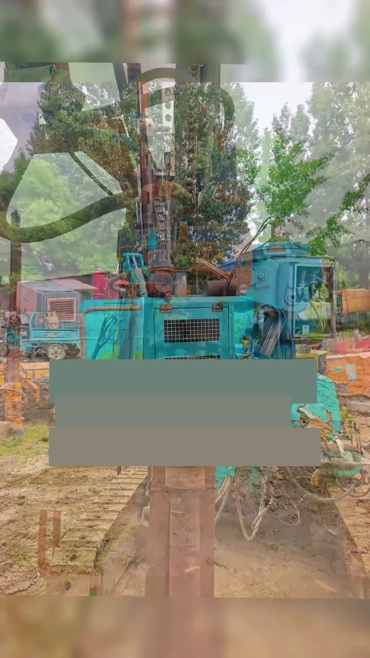 Used Kongshan 668 Rock Drilling Rig side view