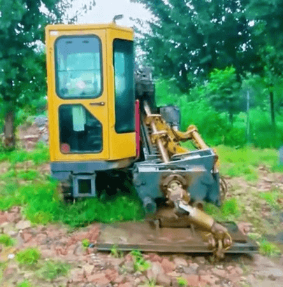 منظر أيمن لجهاز الحفر الأفقي الموجه المستعمل XCMG 32-Tonne