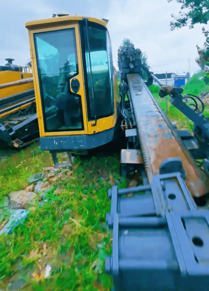 منظر أيسر لحفارة XCMG 32-Tonne الأفقية الموجهة المستعملة