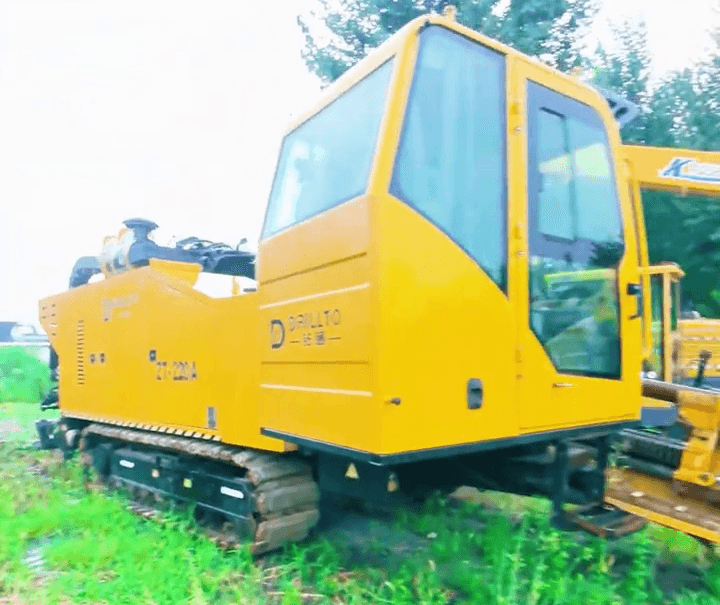 منظر أمامي لحفارة XCMG 32-Tonne الأفقية الموجهة المستعملة