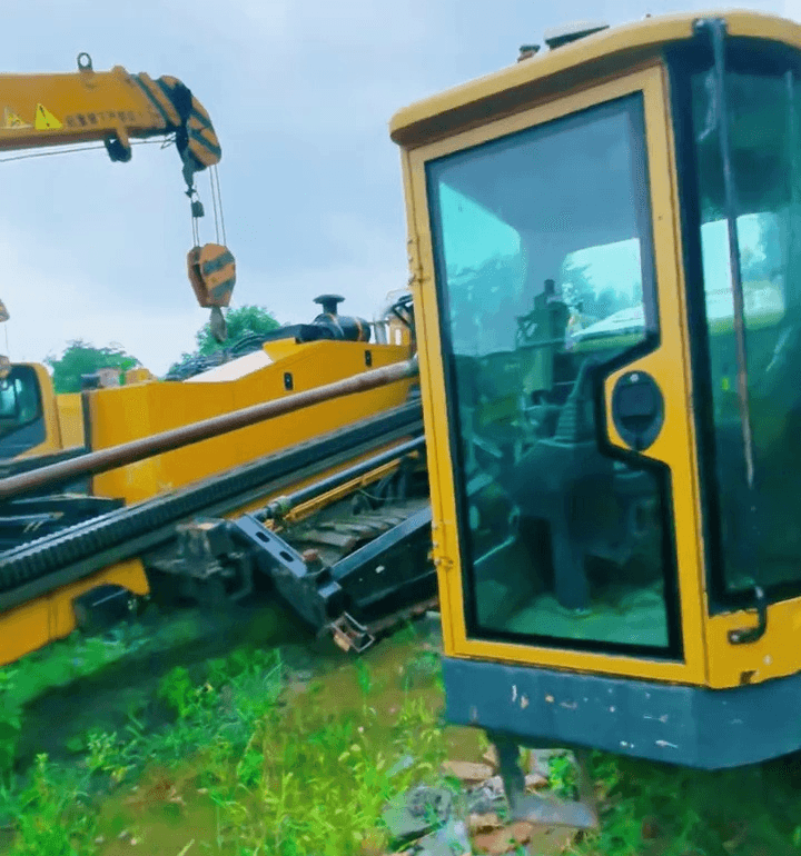منظر أيمن لجهاز الحفر الأفقي الموجه المستعمل XCMG 32-Tonne