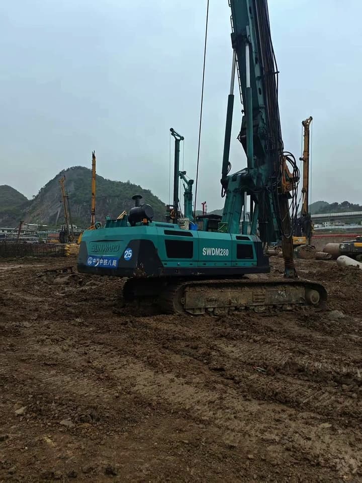 Sunward SWDM280 Rotary Drilling Rig used equipment