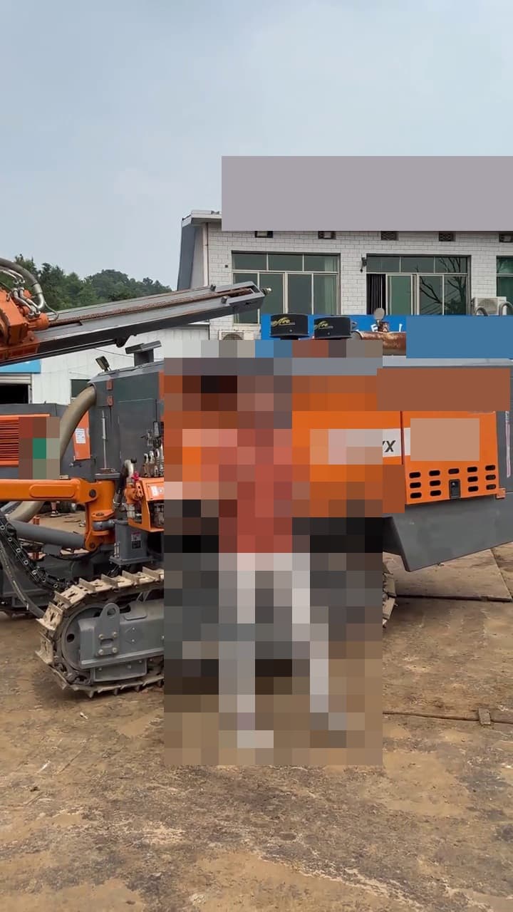 Used Zhigao 421TA Rock Drilling Rig front view