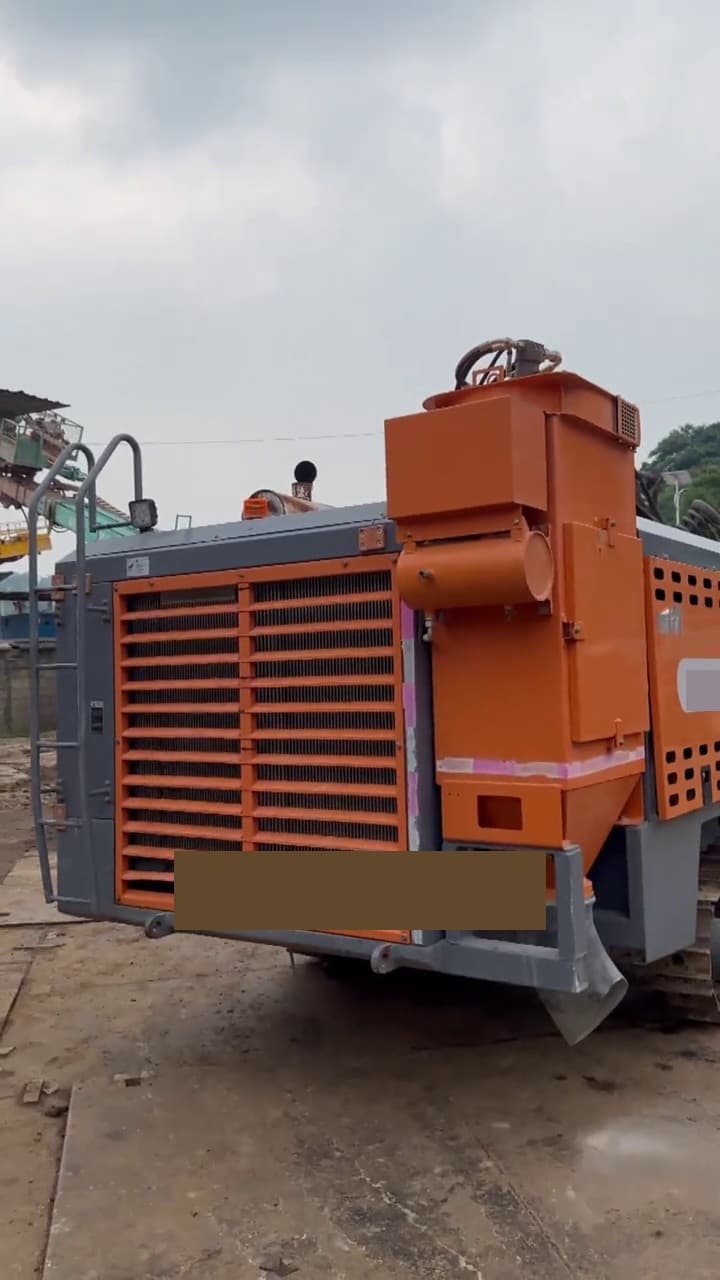 Used Zhigao 421TA Rock Drilling Rig rear view