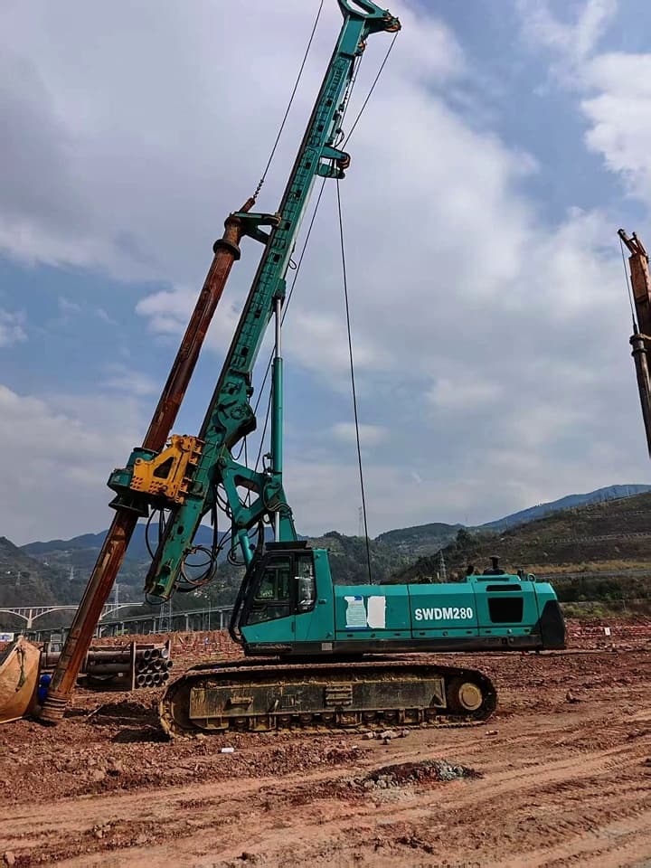 Sunward SWDM280 Rotary Drilling Rig used equipment