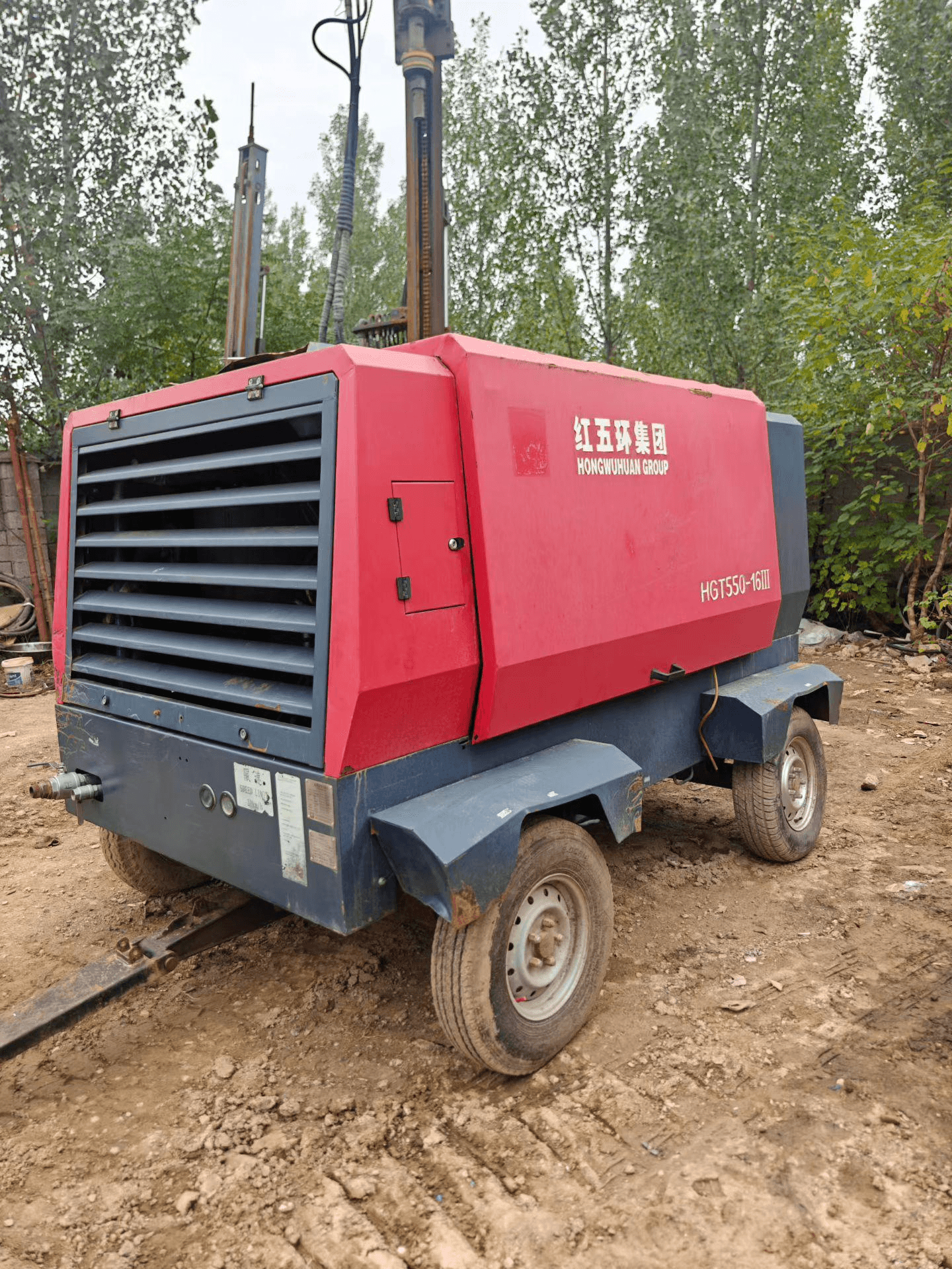 Hongwuhuan 15-16 compressor rear three-quarter view