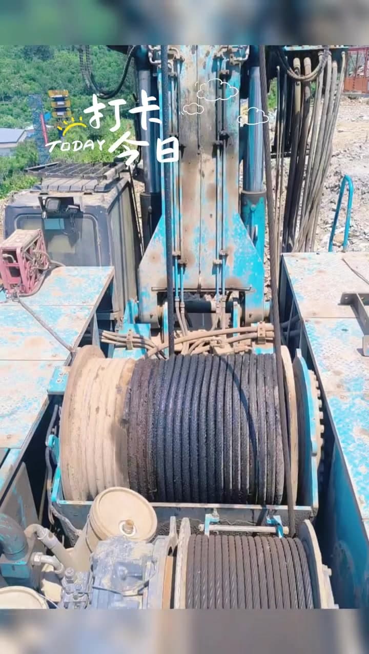 Sunward SWDM420 буровая установка б/у оборудование вид изнутри