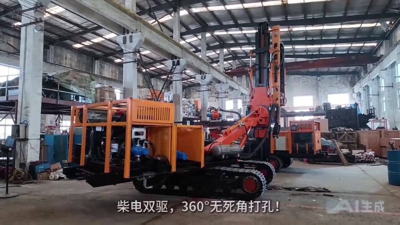 Hamai 90AC DTH Surface Drill Rig used equipment