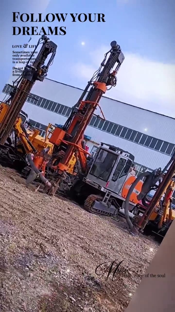 Zhigao D440 Integrated DTH Surface Drill Rig used equipment