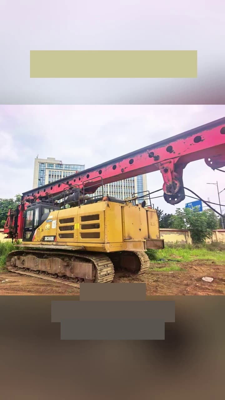 SANY 360R Rotary Drilling Rig used equipment