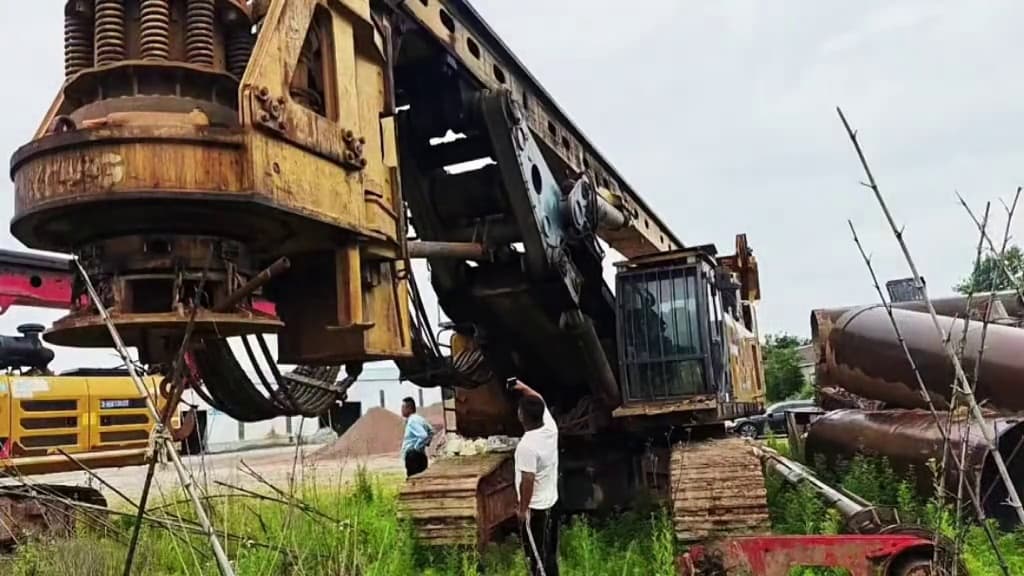 XCMG XR280D Rotary Drilling Rig used equipment