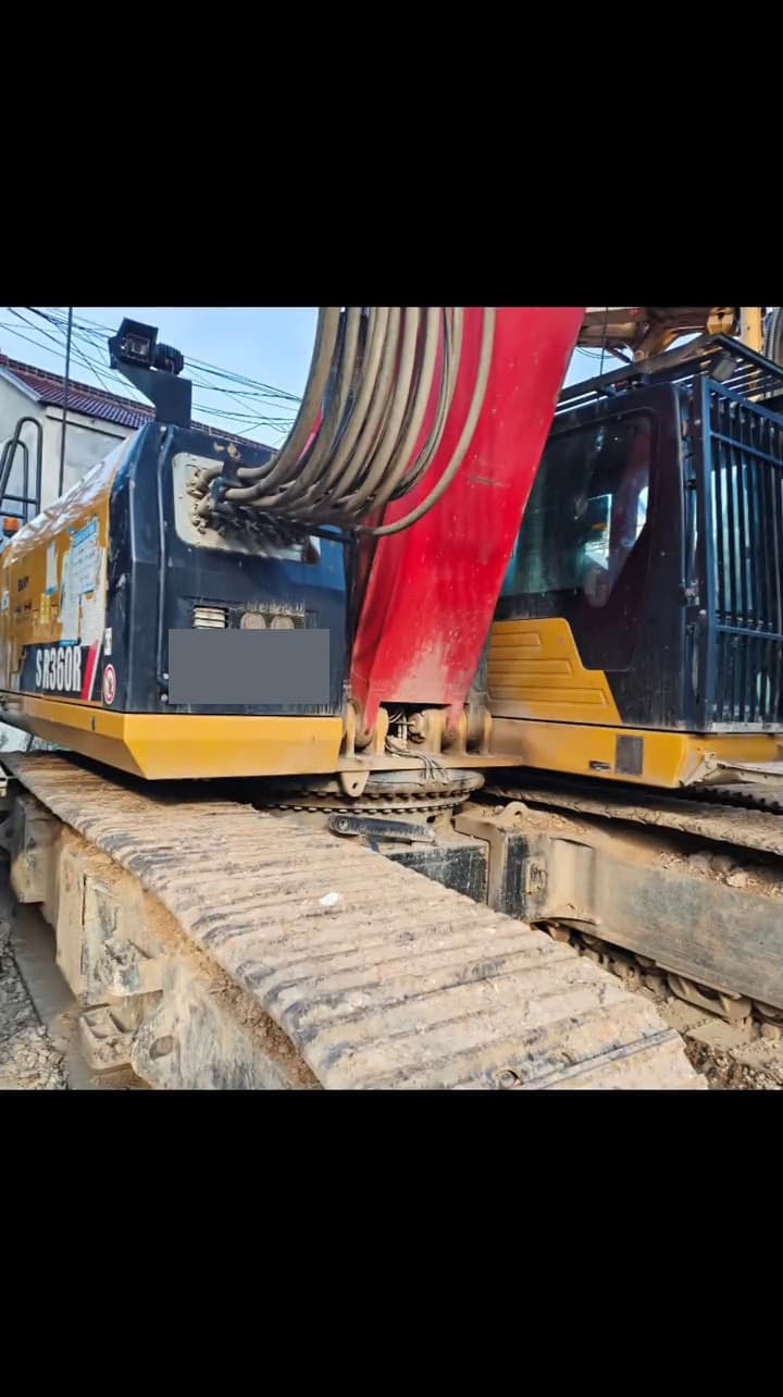 SANY SR360R drilling-rig used equipment front view