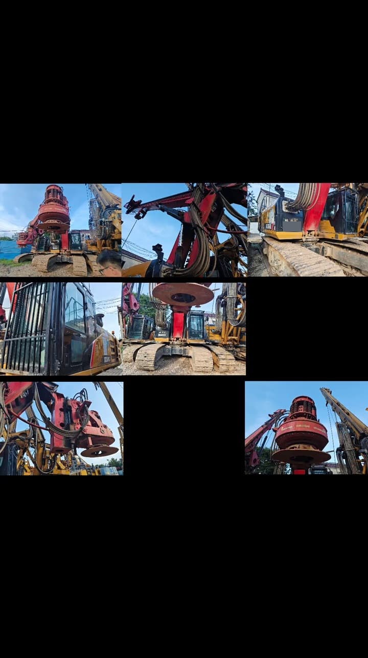 SANY SR360R drilling-rig used equipment front view