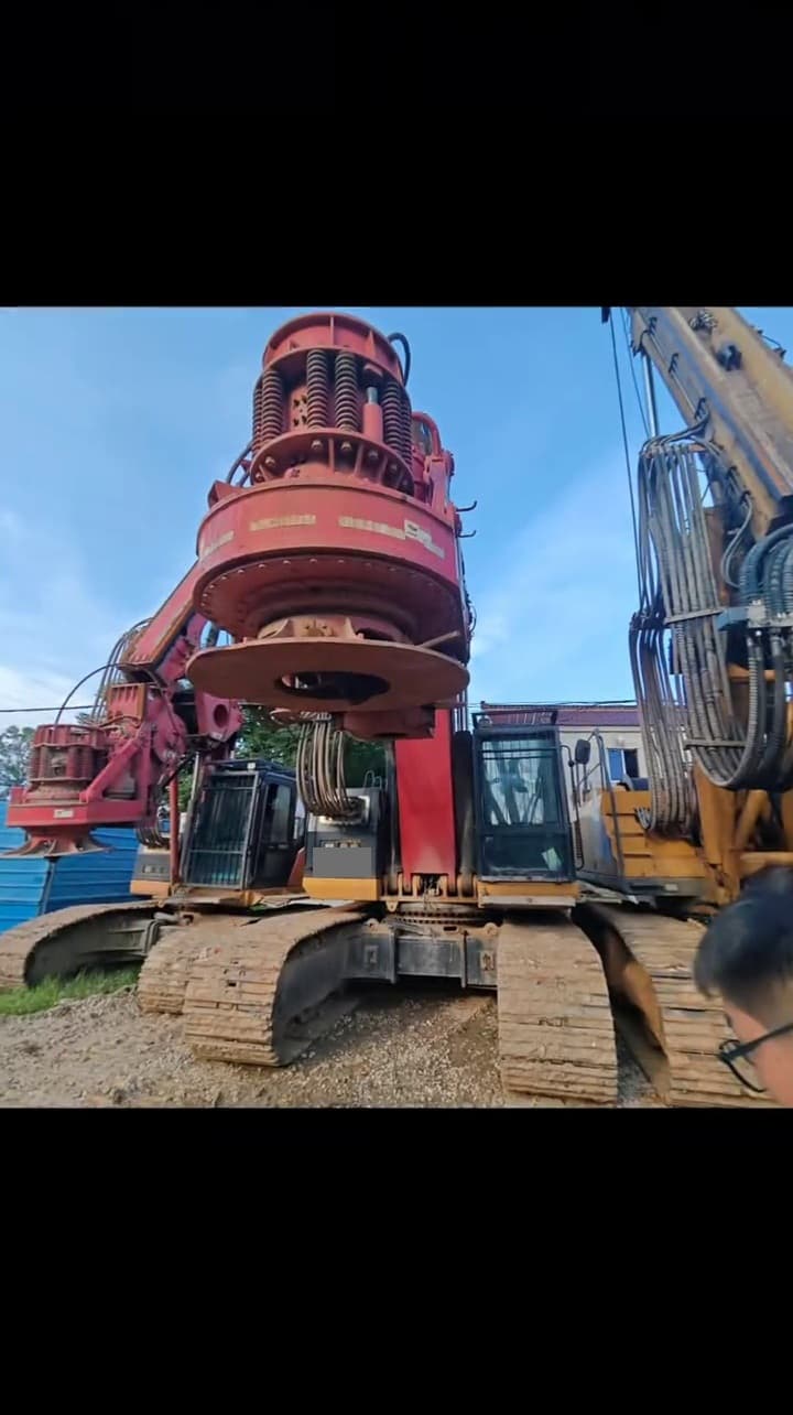 SANY SR360R drilling-rig used equipment front view