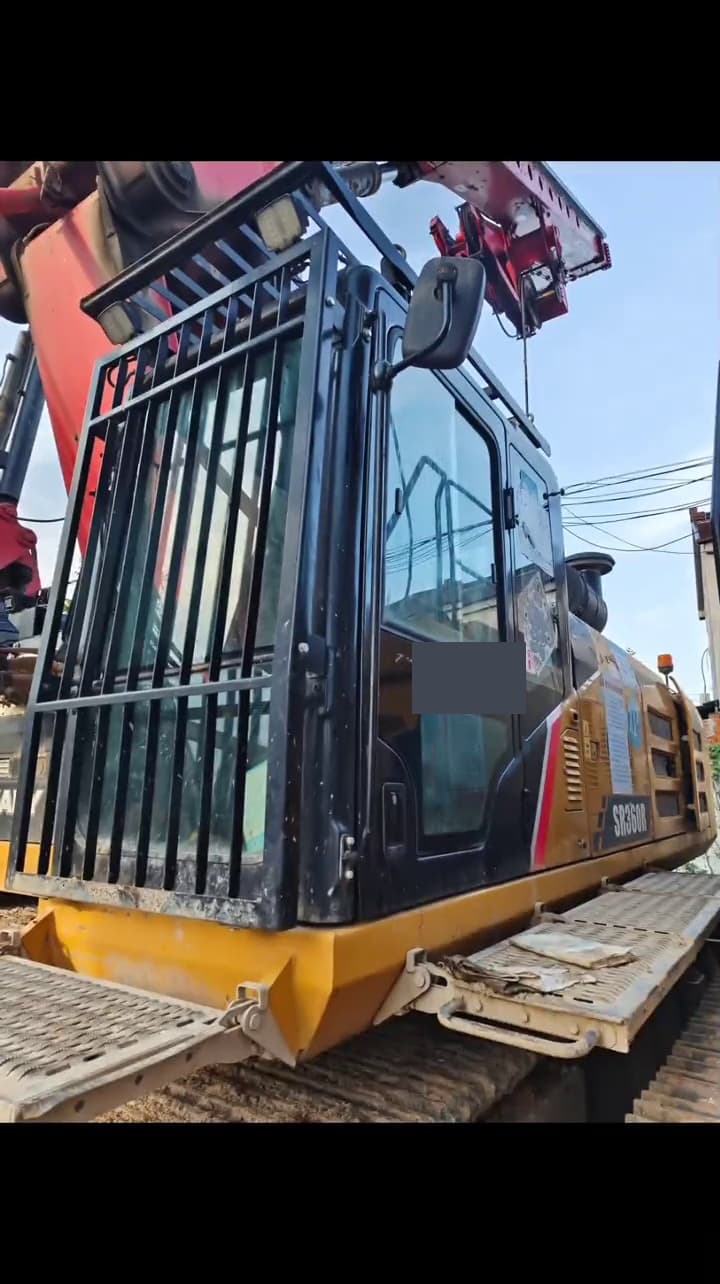 SANY SR360R drilling-rig used equipment front view