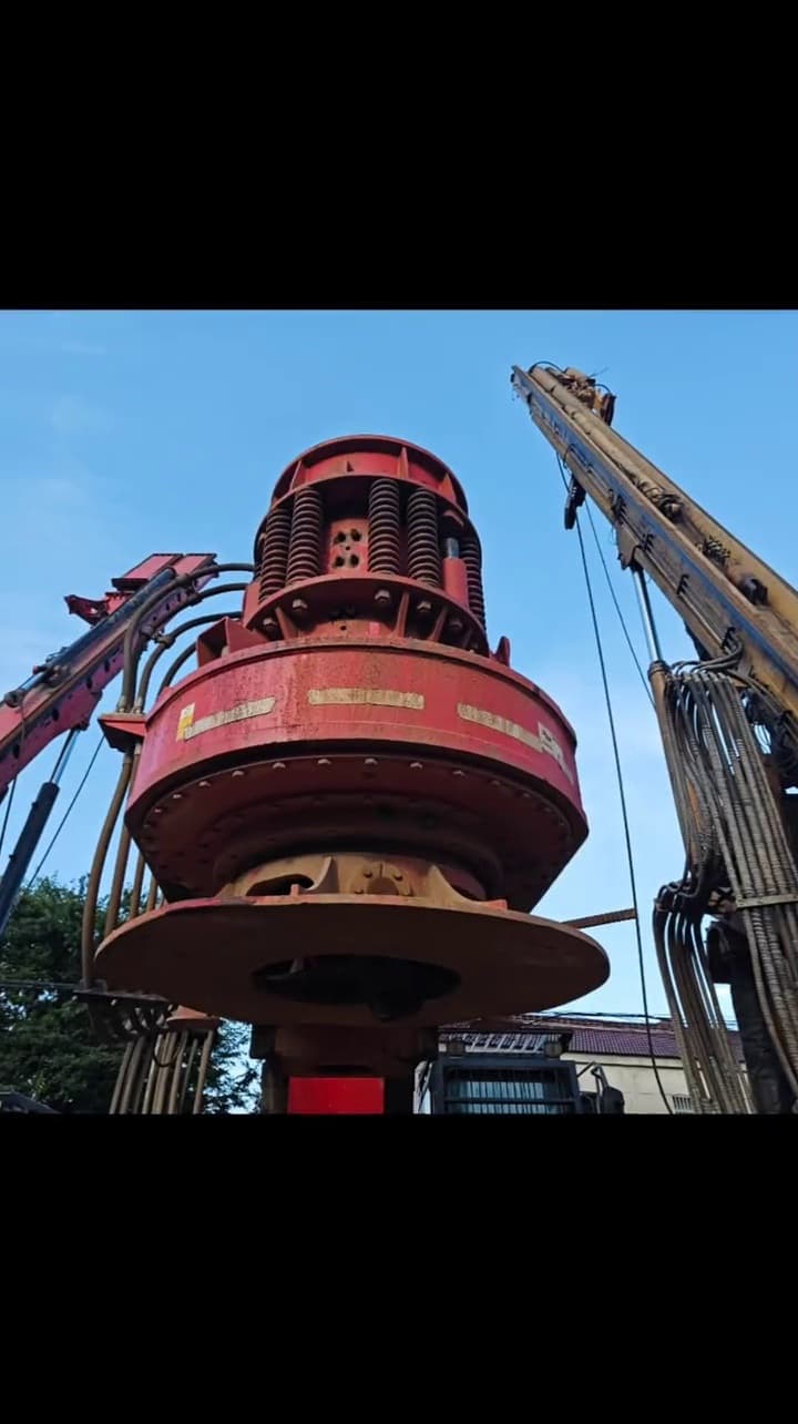 SANY SR360R drilling-rig used equipment front view