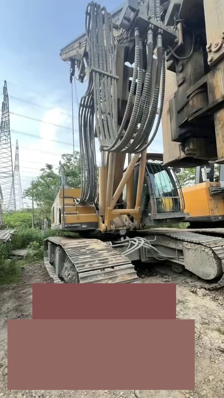 XCMG XR280D drilling-rig used equipment front view