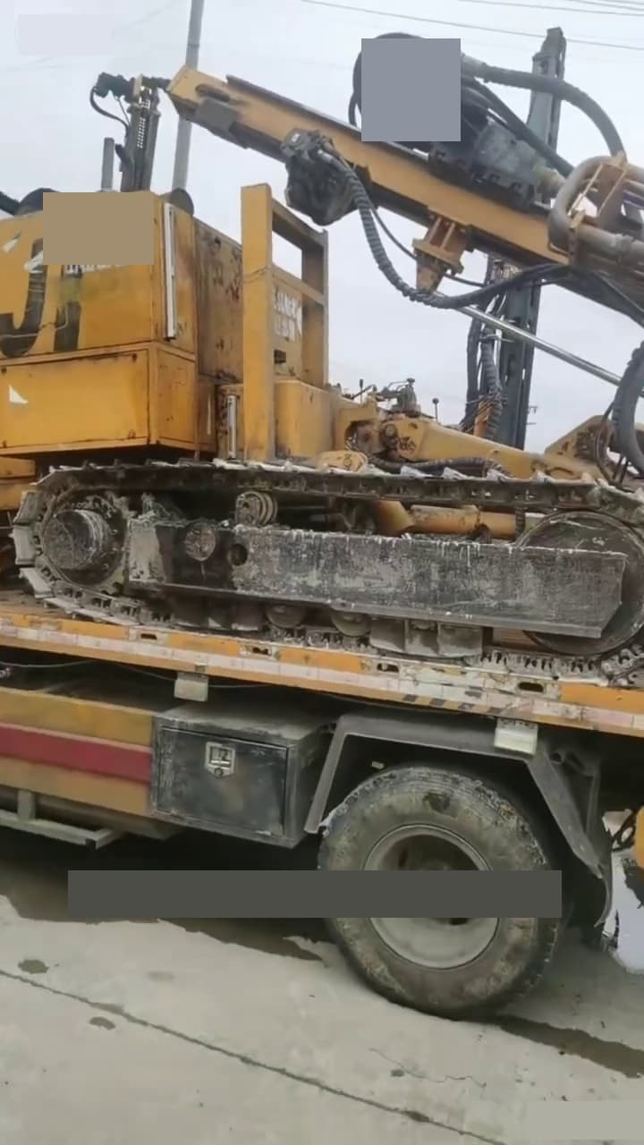 Jinke JK593 drilling-rig used equipment left view