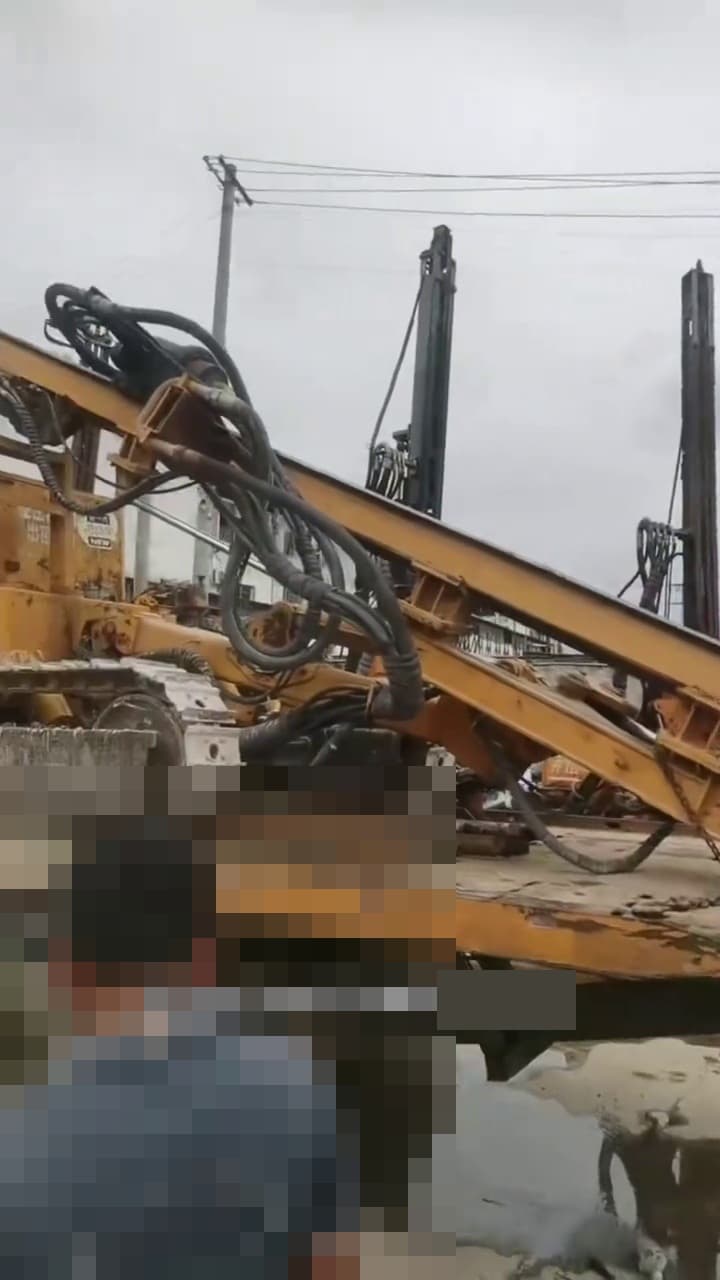 Jinke JK593 drilling-rig used equipment left view