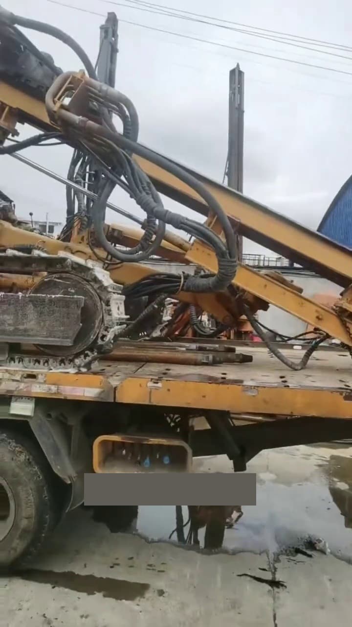 Jinke JK593 drilling-rig used equipment left view