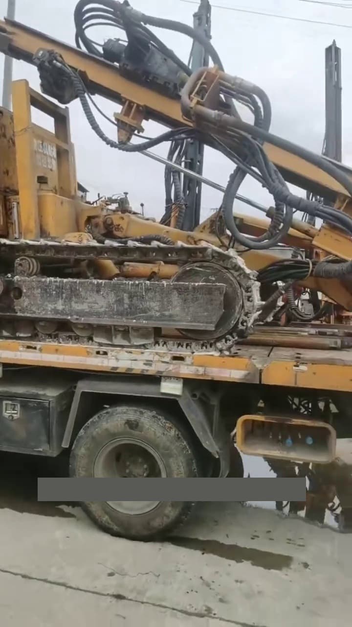 Jinke JK593 drilling-rig used equipment left view