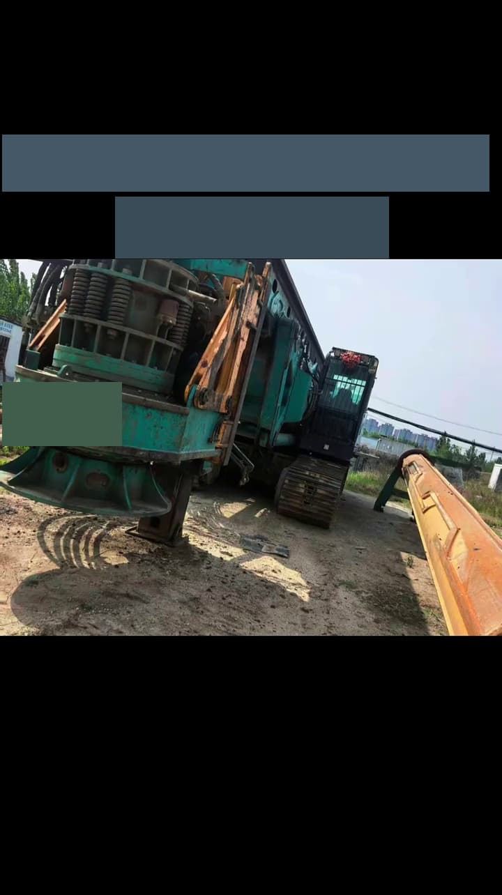 Used Sunward 360H3 Rotary Drilling Rig front view