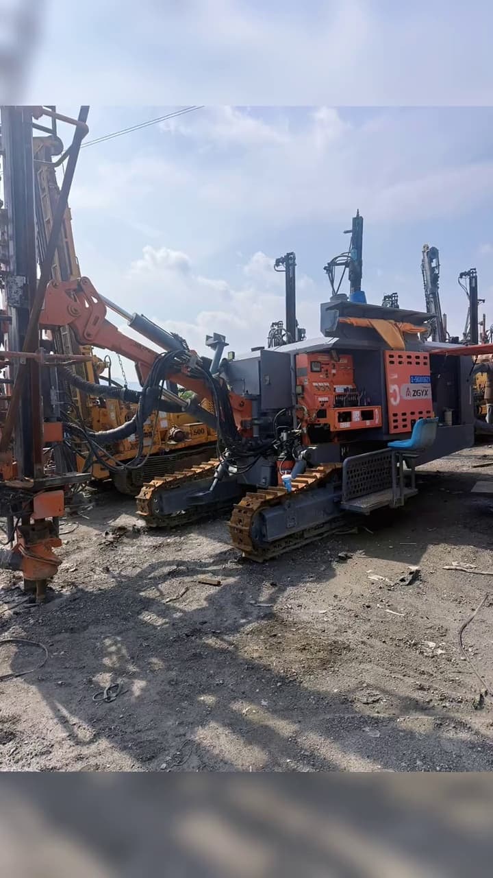 Zhigao 452HA Integrated DTH Surface Drill Rig used equipment