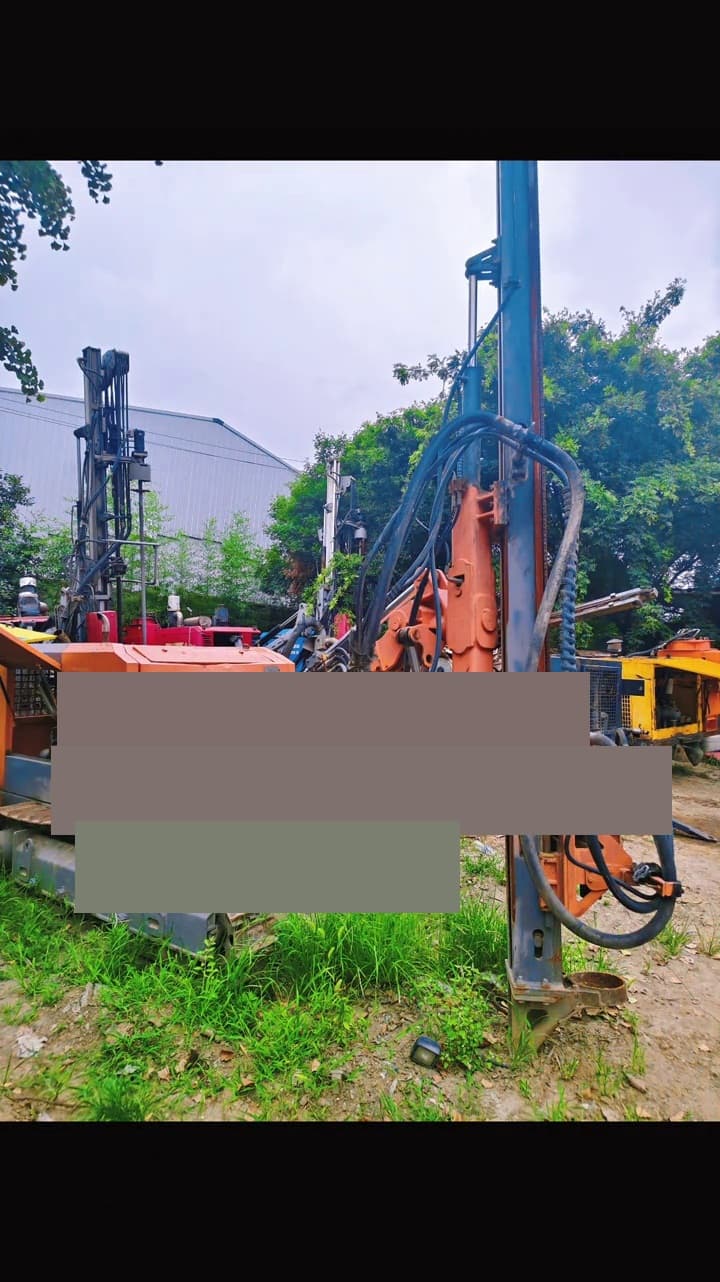 Used Zhigao 420 Rock Drilling Rig side view