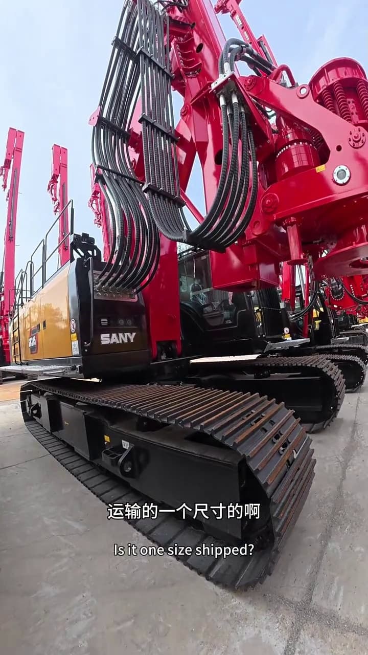 SANY SR315 Rotary Drilling Rig used equipment