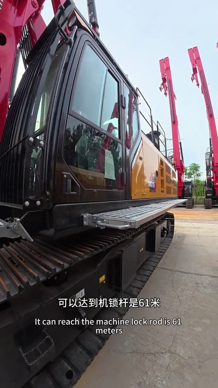 SANY SR315 Rotary Drilling Rig used equipment