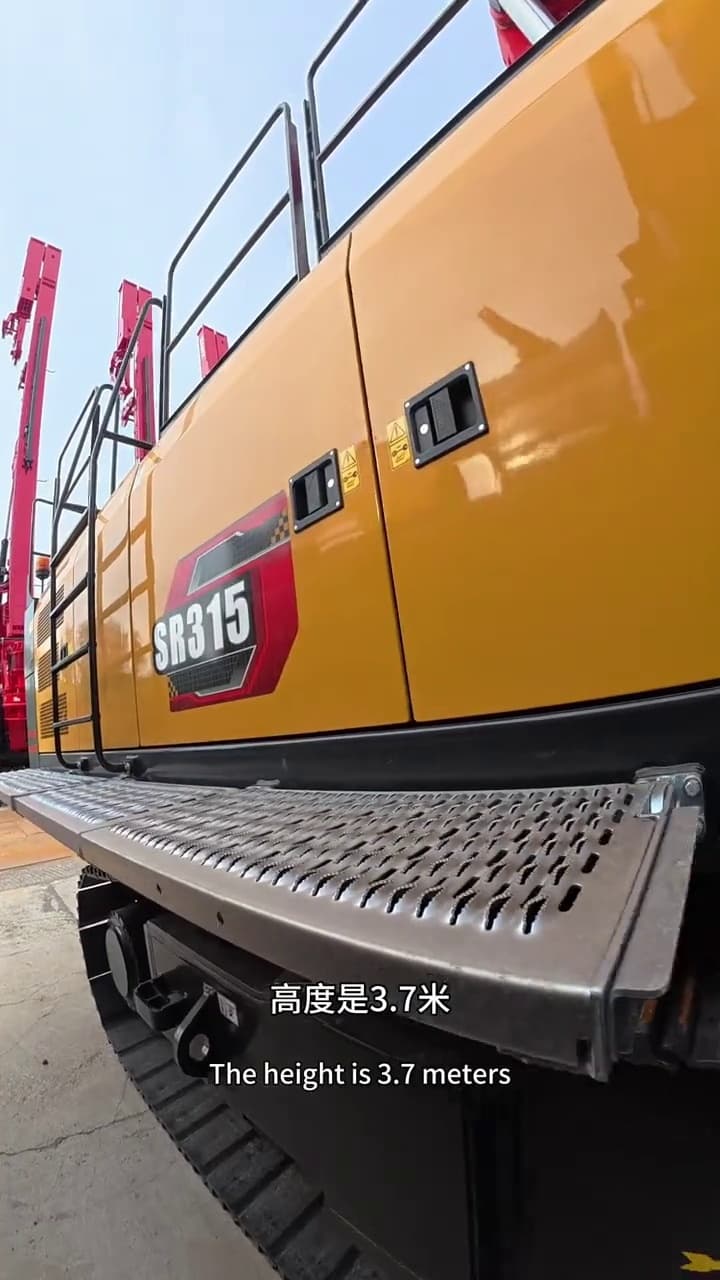 SANY SR315 Rotary Drilling Rig used equipment