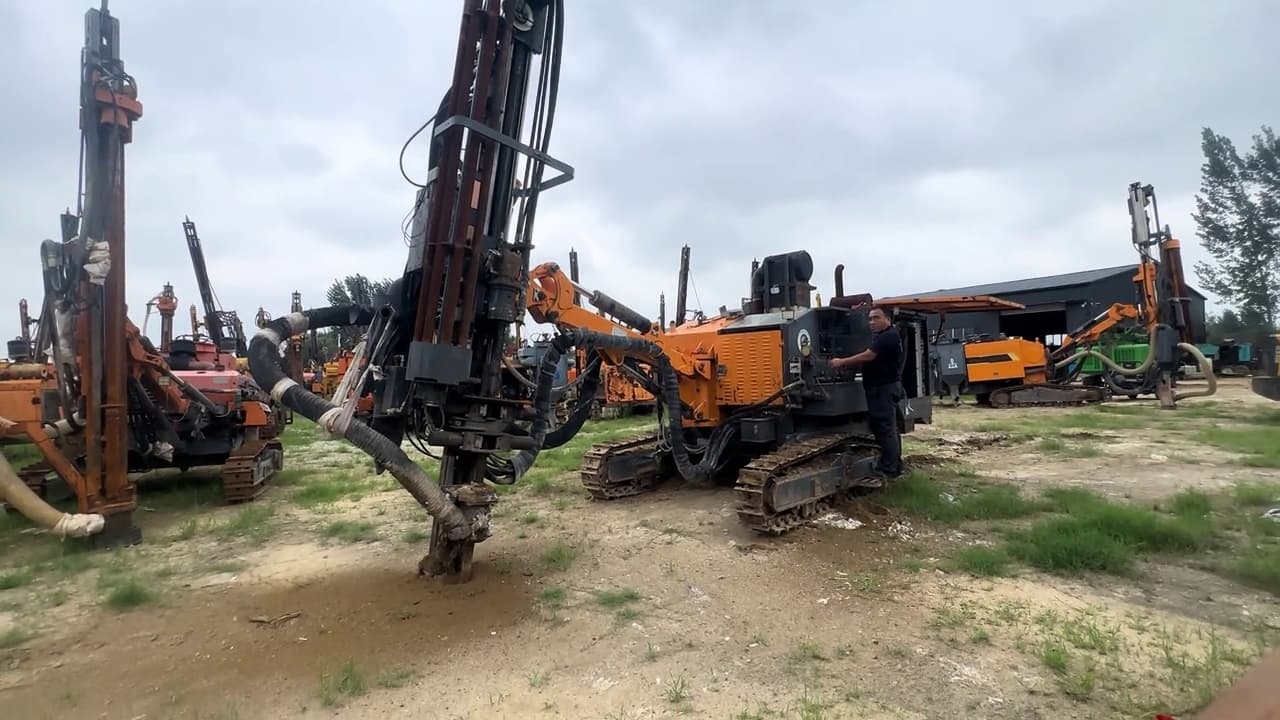 Kaishan KT7D DTH Surface Drill Rig used equipment