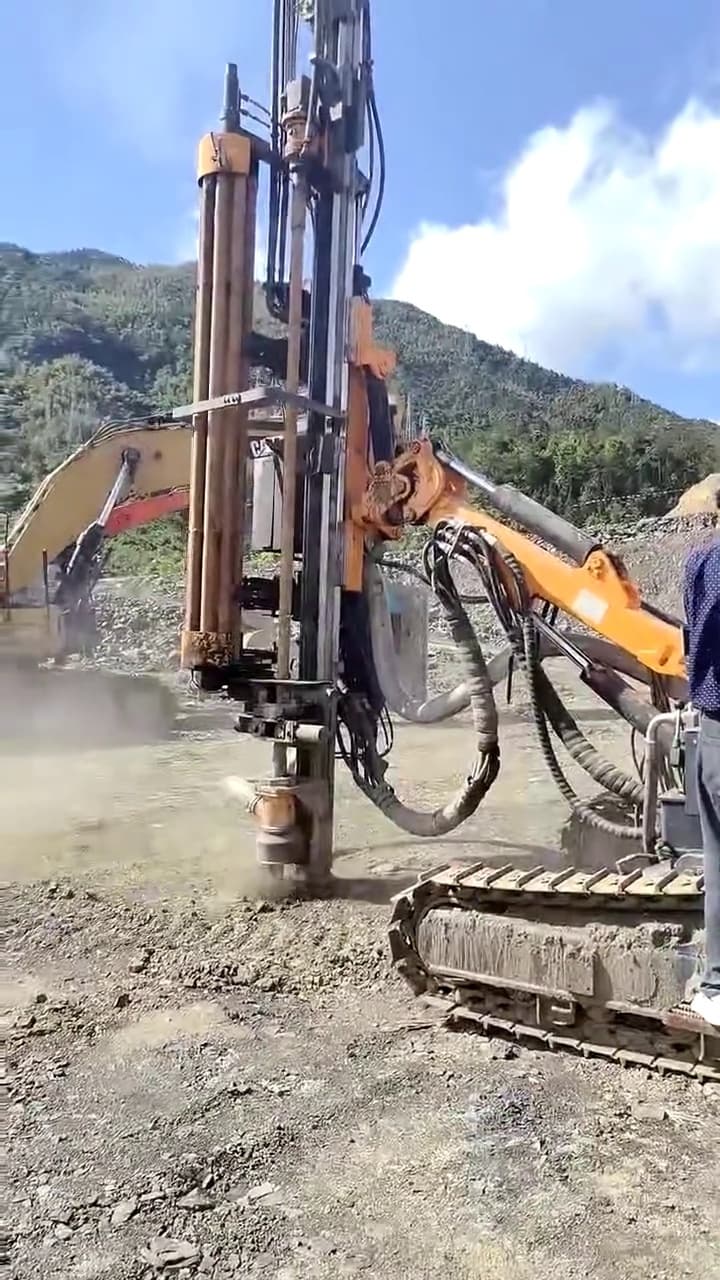 Kaishan KT7D DTH Surface Drill Rig used equipment