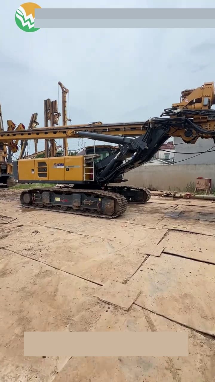 XCMG XR168E drilling-rig used equipment front view