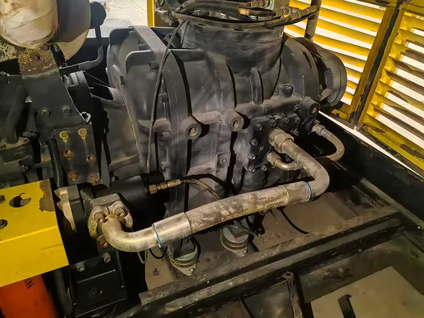 Internal engine and compressor layout for buyer configuration review