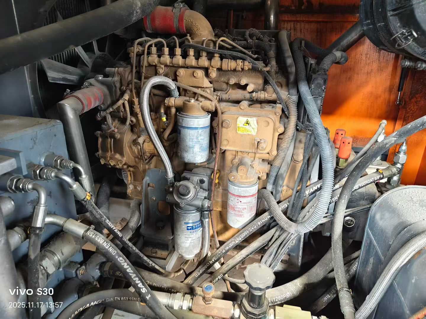 Used Zhigao ZGYX420-1 crawler dth drilling rig, source view 9