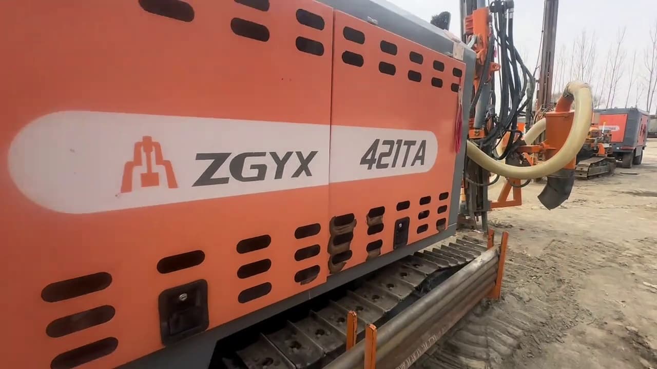 Zhigao 421TA DTH Surface Drill Rig used equipment