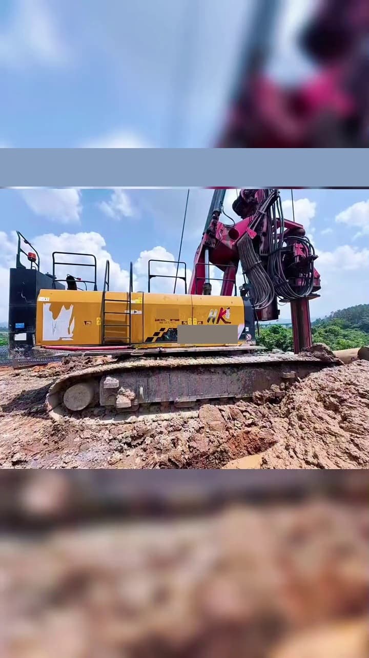 SANY SR405R drilling-rig used equipment side view